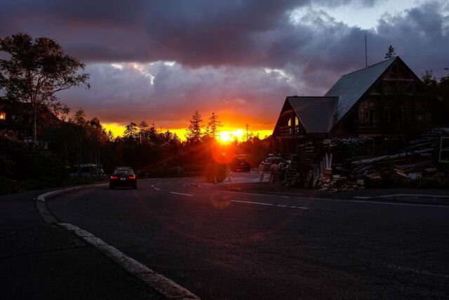 #sunset #mountdaisetsuzan #daisetsuzanshirakabaso #hokkaido #dphantravels #fujifilm #x100t #lightroom #lightroommobile